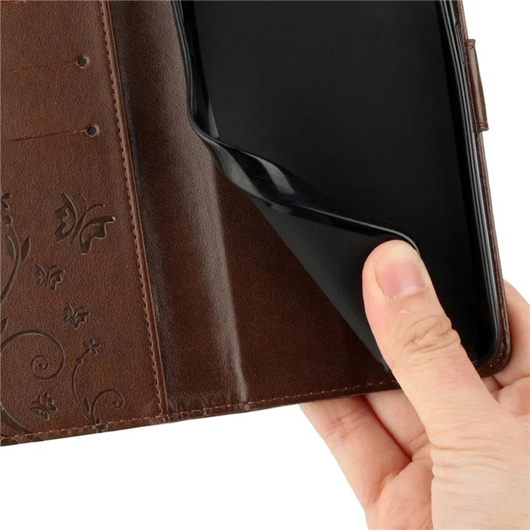 For Xiaomi Redmi Note 13 Pro 5G / Poco X6 5G Case Leather Wallet Cover Butterfly Imprinted