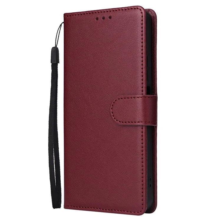 For Xiaomi Redmi Note 13 4G Wallet Case PU Leather Flip Phone Cover with Stand