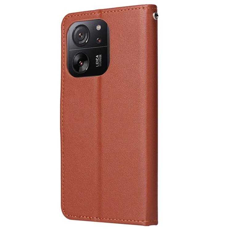For Xiaomi 13T / 13T Pro / Redmi K60 Ultra Case Leather Wallet Phone Cover with Folding Stand