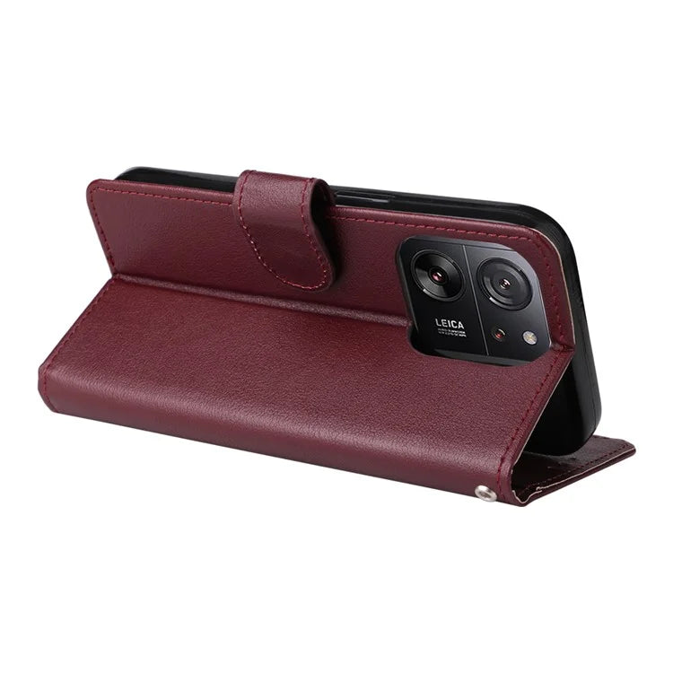 For Xiaomi 13T / 13T Pro / Redmi K60 Ultra Case Leather Wallet Phone Cover with Folding Stand