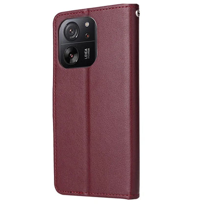 For Xiaomi 13T / 13T Pro / Redmi K60 Ultra Case Leather Wallet Phone Cover with Folding Stand