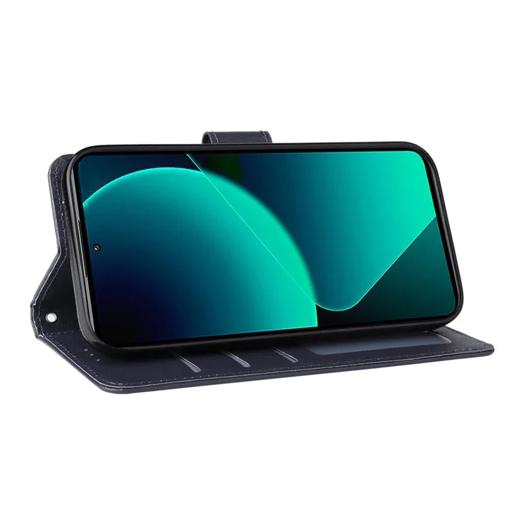 For Xiaomi 13T / 13T Pro / Redmi K60 Ultra Case Leather Wallet Phone Cover with Folding Stand