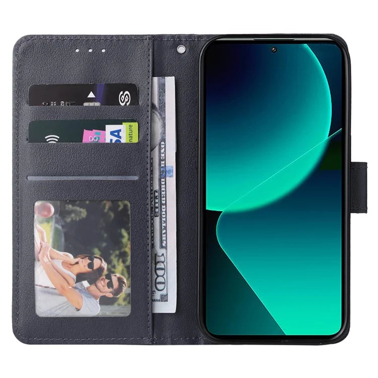 For Xiaomi 13T / 13T Pro / Redmi K60 Ultra Case Leather Wallet Phone Cover with Folding Stand