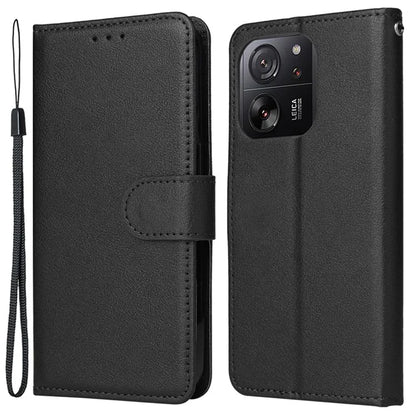 For Xiaomi 13T / 13T Pro / Redmi K60 Ultra Case Leather Wallet Phone Cover with Folding Stand