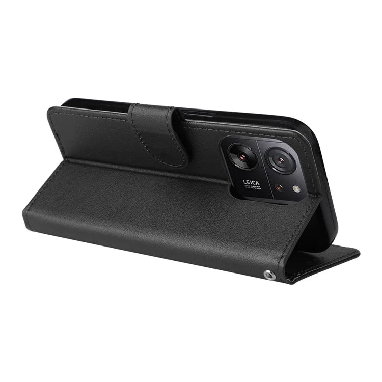 For Xiaomi 13T / 13T Pro / Redmi K60 Ultra Case Leather Wallet Phone Cover with Folding Stand