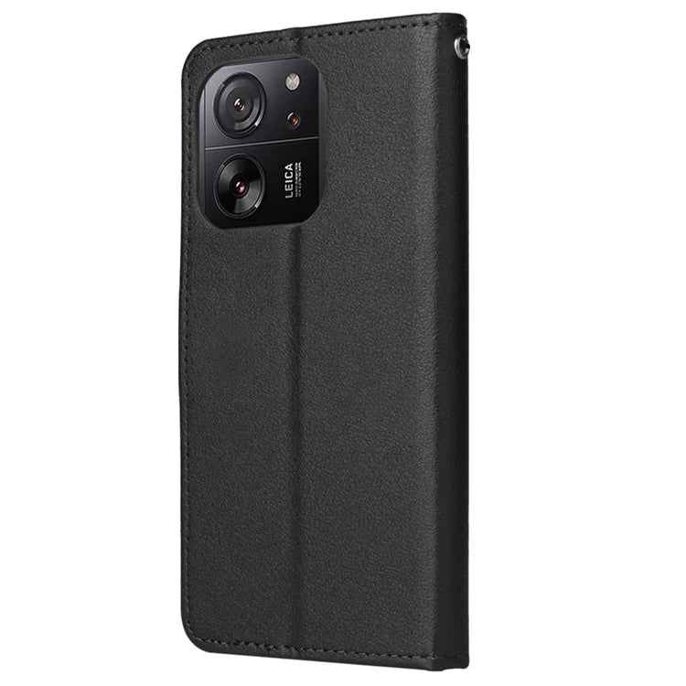 For Xiaomi 13T / 13T Pro / Redmi K60 Ultra Case Leather Wallet Phone Cover with Folding Stand