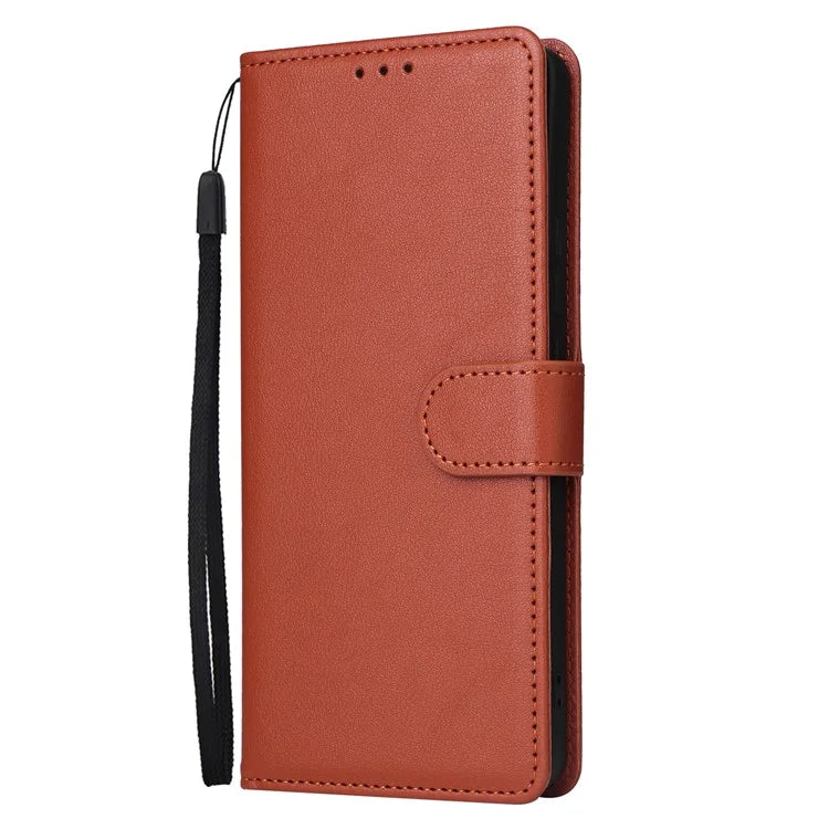 For Xiaomi Redmi Note 13 Pro 4G / Poco M6 Pro 4G Leather Case Card Slots Phone Stand Cover