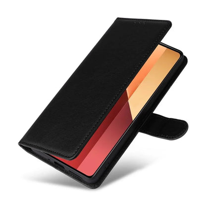 For Xiaomi Redmi Note 13 Pro 4G / Poco M6 Pro 4G Leather Case Card Slots Phone Stand Cover