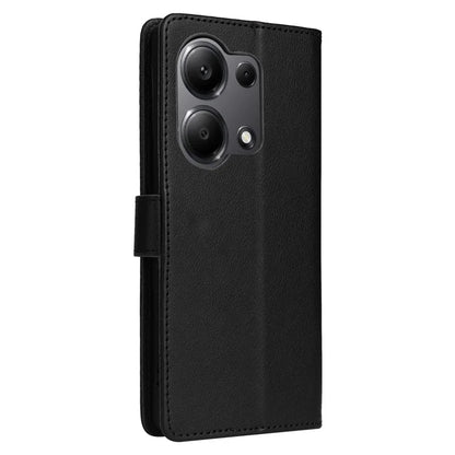 For Xiaomi Redmi Note 13 Pro 4G / Poco M6 Pro 4G Leather Case Card Slots Phone Stand Cover