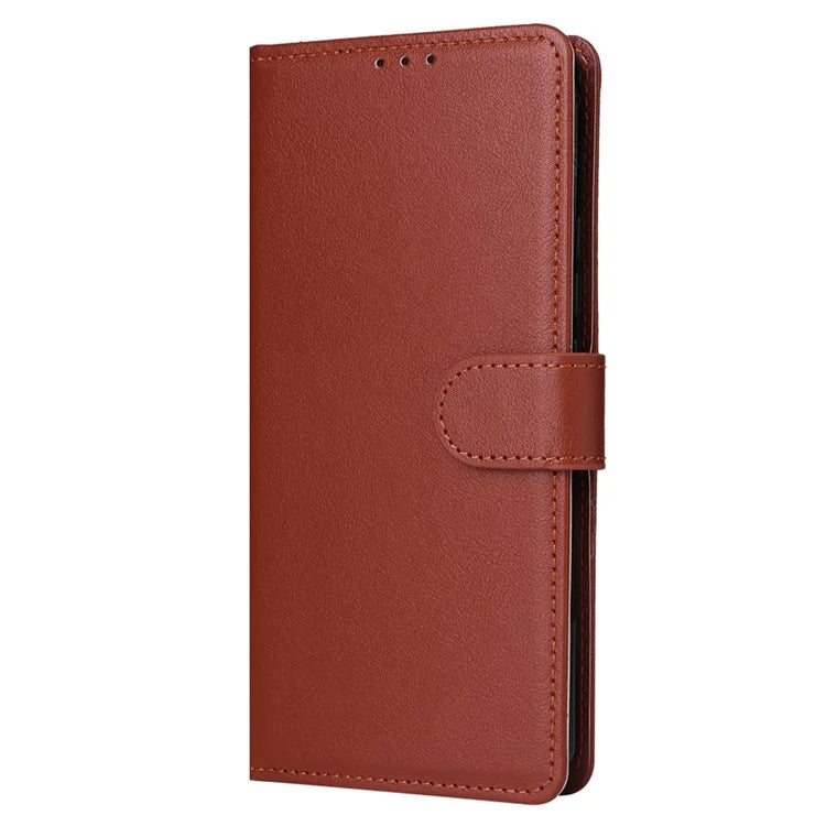 For Xiaomi Redmi Note 13 Pro+ 5G Case PU Leather Stand Phone Cover with 3 Card Slots