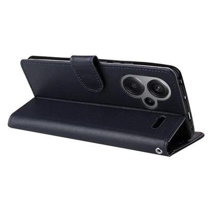 For Xiaomi Redmi Note 13 Pro+ 5G Case PU Leather Stand Phone Cover with 3 Card Slots