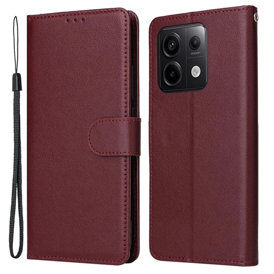 For Xiaomi Redmi Note 13 Pro 5G / Poco X6 5G Phone Case Wallet Stand Leather Cover
