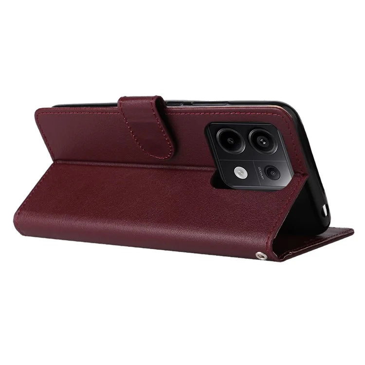 For Xiaomi Redmi Note 13 Pro 5G / Poco X6 5G Phone Case Wallet Stand Leather Cover