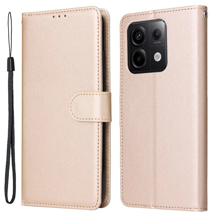 For Xiaomi Redmi Note 13 Pro 5G / Poco X6 5G Phone Case Wallet Stand Leather Cover