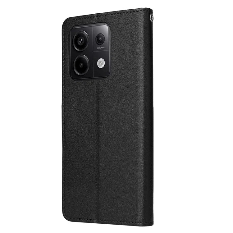 For Xiaomi Redmi Note 13 Pro 5G / Poco X6 5G Phone Case Wallet Stand Leather Cover