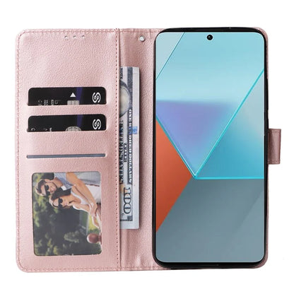 For Xiaomi Redmi Note 13 Pro 5G / Poco X6 5G Phone Case Wallet Stand Leather Cover