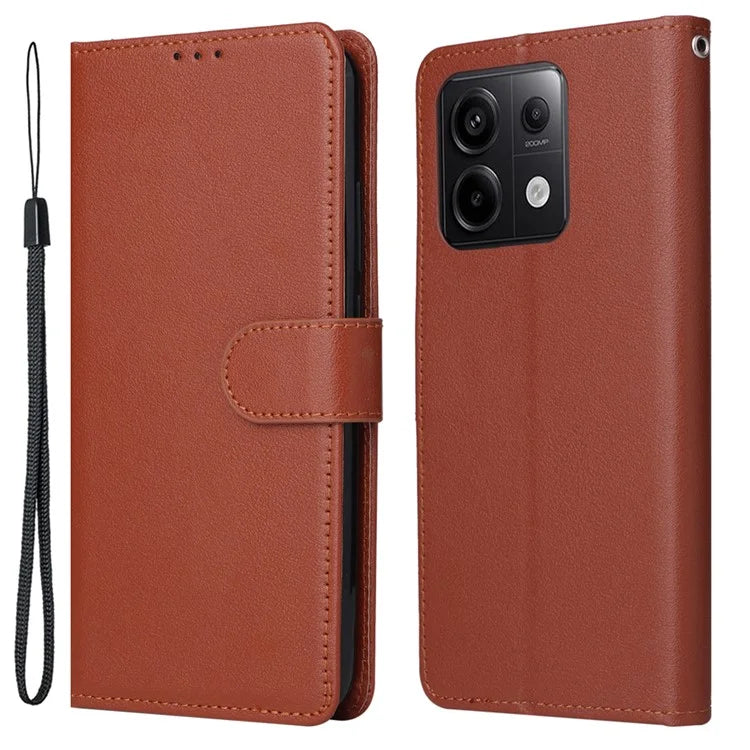 For Xiaomi Redmi Note 13 Pro 5G / Poco X6 5G Phone Case Wallet Stand Leather Cover