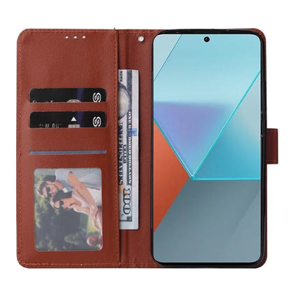 For Xiaomi Redmi Note 13 Pro 5G / Poco X6 5G Phone Case Wallet Stand Leather Cover