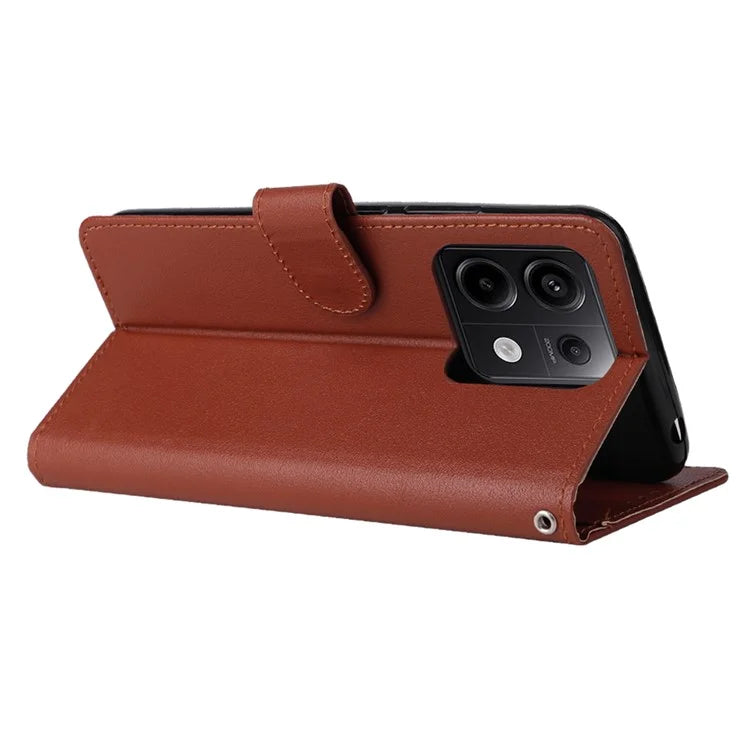 For Xiaomi Redmi Note 13 Pro 5G / Poco X6 5G Phone Case Wallet Stand Leather Cover