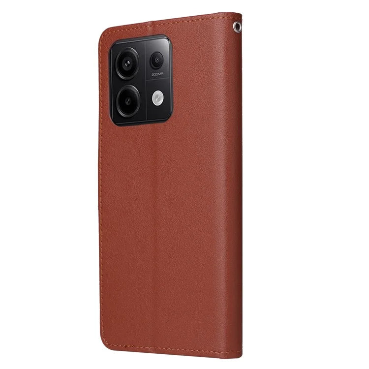 For Xiaomi Redmi Note 13 Pro 5G / Poco X6 5G Phone Case Wallet Stand Leather Cover
