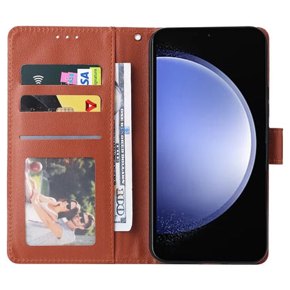 For Samsung Galaxy S23 FE Case Card Slots PU Leather Flip Wallet Cover