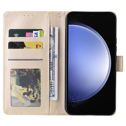 For Samsung Galaxy S23 FE Case Card Slots PU Leather Flip Wallet Cover