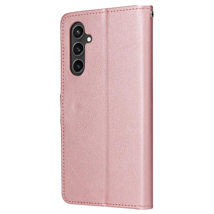 For Samsung Galaxy S23 FE Case Card Slots PU Leather Flip Wallet Cover
