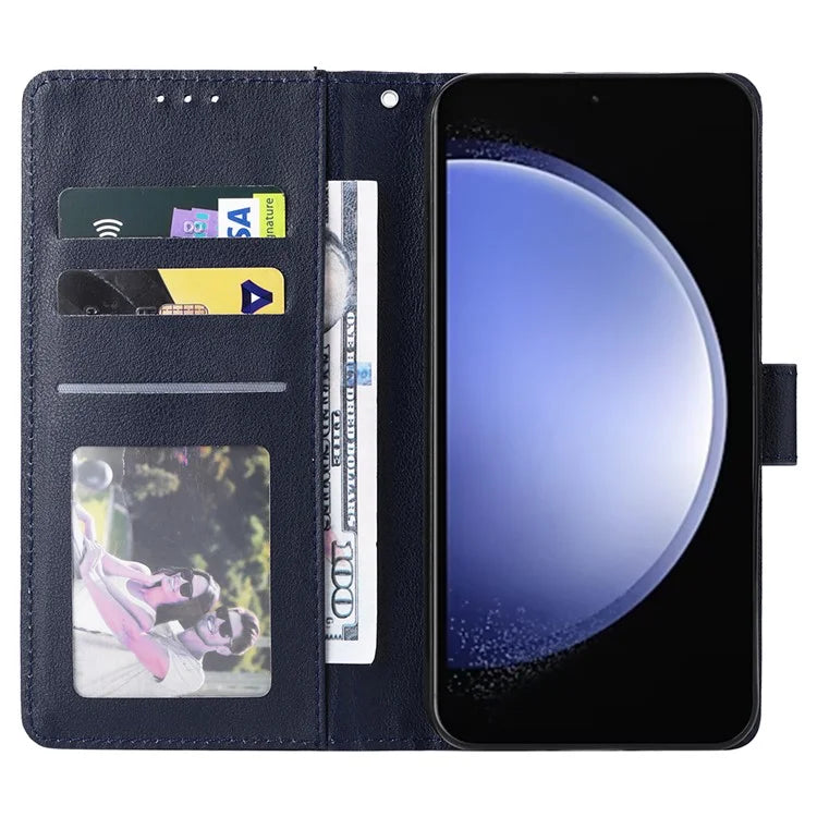 For Samsung Galaxy S23 FE Case Card Slots PU Leather Flip Wallet Cover