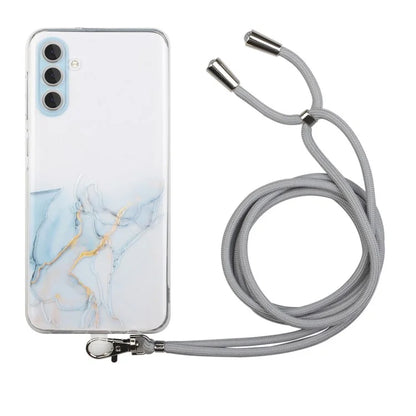 For Samsung Galaxy A55 5G Case Embossment Marble Pattern Soft TPU Shockproof Phone Cover