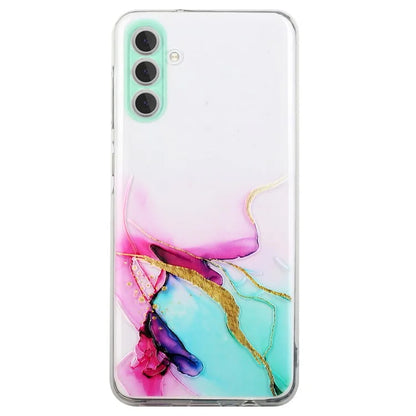 For Samsung Galaxy A35 5G Case TPU Marble Pattern Phone Back Shell