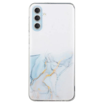 For Samsung Galaxy A25 5G (Global) (161.0 x 76.5 x 8.3mm) Case Anti-fall TPU Marble Pattern Phone Cover