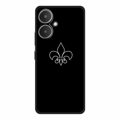 For Xiaomi Redmi 13C 5G / Redmi 13R 5G Case TPU Linear Pattern Printing Back Phone Cover