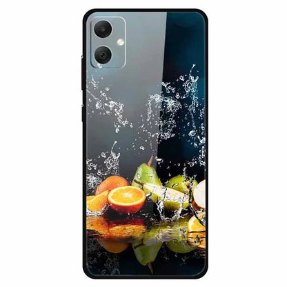 For Samsung Galaxy A05 4G Case PC+TPU+Tempered Glass Drop-proof Phone Protector