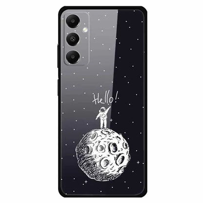 For Samsung Galaxy A05s 4G Cell Phone Cases PC+TPU+Tempered Glass Anti-fall Shell