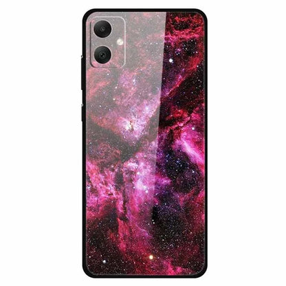 For Samsung Galaxy A05 4G Case PC+Tempered Glass+TPU Bump Proof Phone Cover