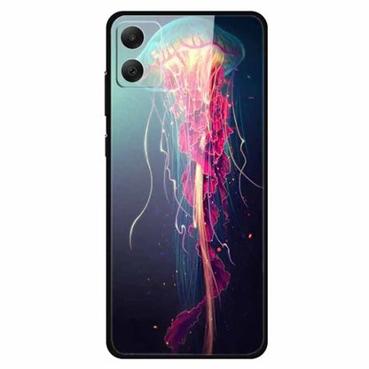 For Samsung Galaxy A05 4G Case PC+Tempered Glass+TPU Bump Proof Phone Cover