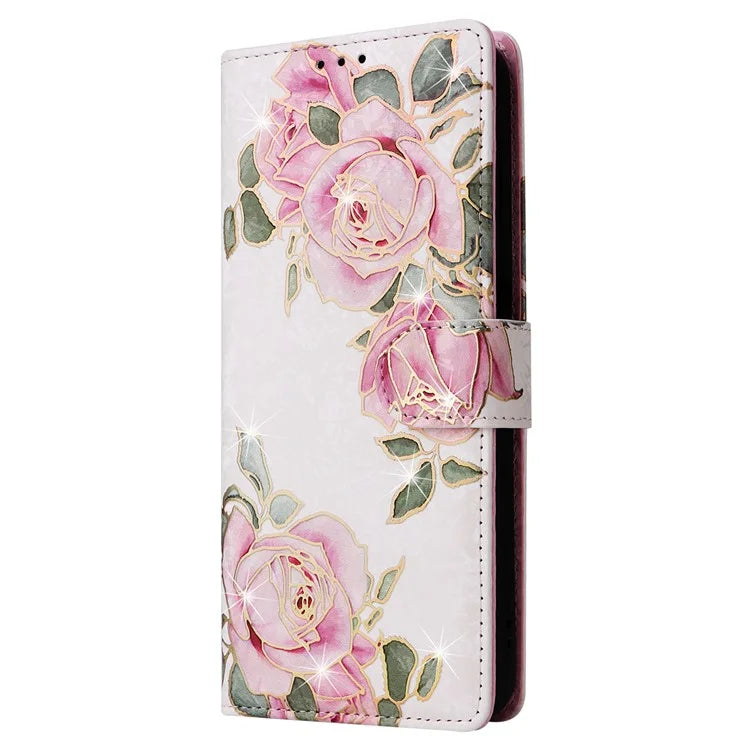 For Samsung Galaxy A35 5G Leather Case RFID Blocking Card Slots Phone Cover