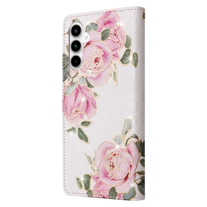 For Samsung Galaxy A35 5G Leather Case RFID Blocking Card Slots Phone Cover
