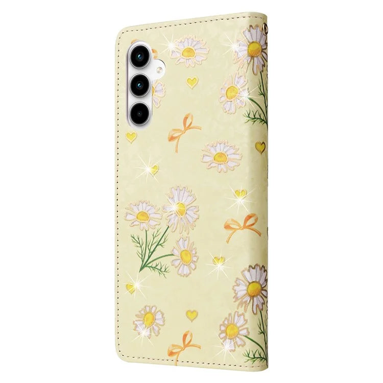 For Samsung Galaxy A35 5G Leather Case RFID Blocking Card Slots Phone Cover