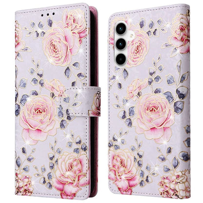 For Samsung Galaxy A35 5G Leather Case RFID Blocking Card Slots Phone Cover