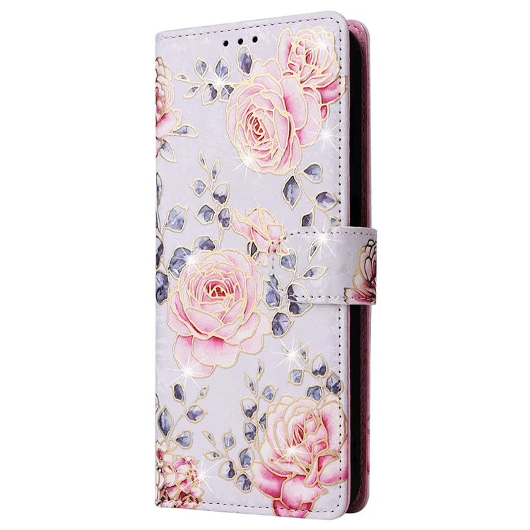 For Samsung Galaxy A35 5G Leather Case RFID Blocking Card Slots Phone Cover