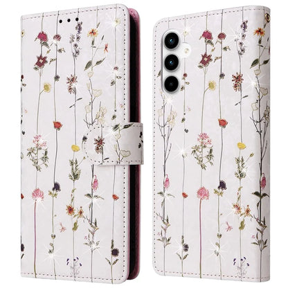 For Samsung Galaxy A35 5G Leather Case RFID Blocking Card Slots Phone Cover