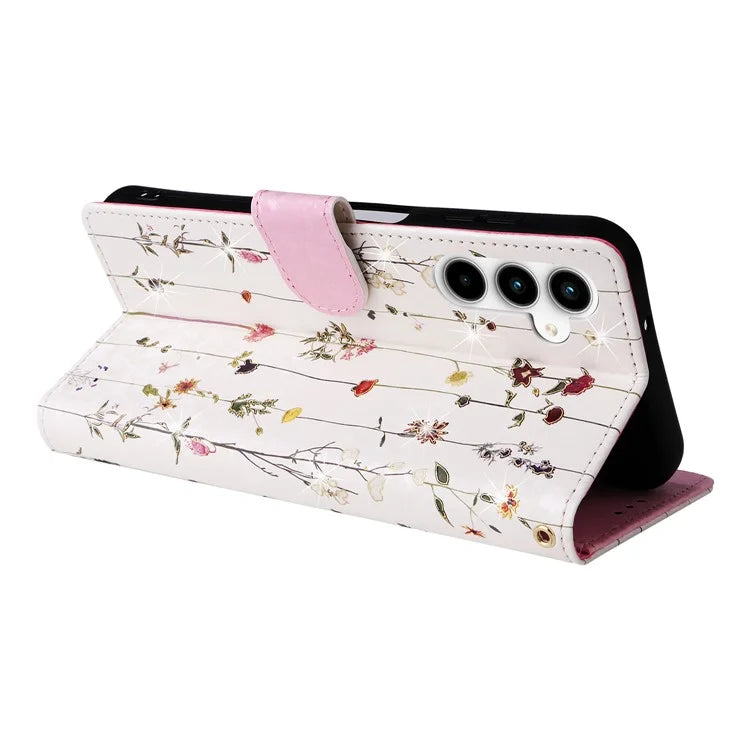 For Samsung Galaxy A35 5G Leather Case RFID Blocking Card Slots Phone Cover