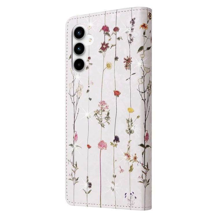 For Samsung Galaxy A35 5G Leather Case RFID Blocking Card Slots Phone Cover