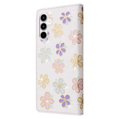 For Samsung Galaxy A35 5G Leather Case RFID Blocking Card Slots Phone Cover