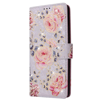 For Xiaomi Redmi Note 13 4G Case Lacquered Leather Cover with RFID Blocking Card Slots