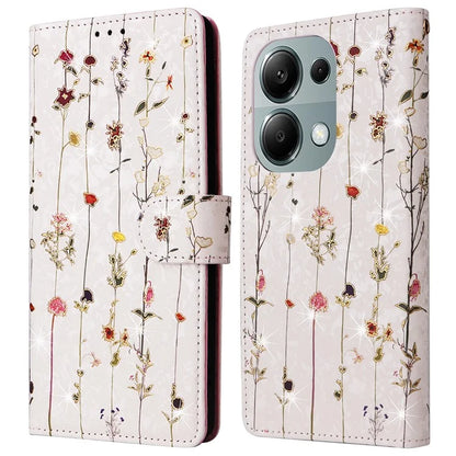 For Xiaomi Redmi Note 13 Pro 4G / Poco M6 Pro 4G Phone Case RFID Blocking Wallet Leather Cover