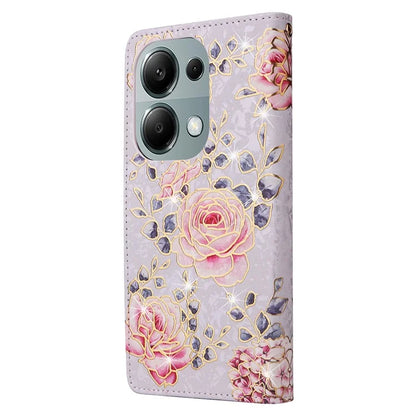 For Xiaomi Redmi Note 13 Pro 4G / Poco M6 Pro 4G Phone Case RFID Blocking Wallet Leather Cover