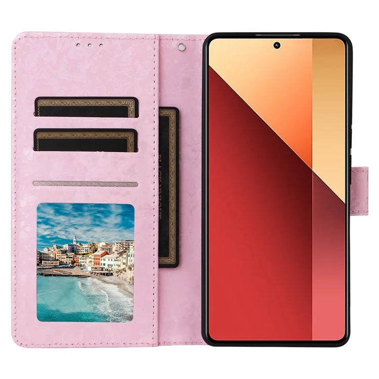 For Xiaomi Redmi Note 13 Pro 4G / Poco M6 Pro 4G Phone Case RFID Blocking Wallet Leather Cover