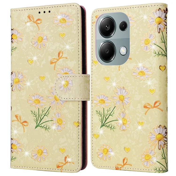 For Xiaomi Redmi Note 13 Pro 4G / Poco M6 Pro 4G Phone Case RFID Blocking Wallet Leather Cover